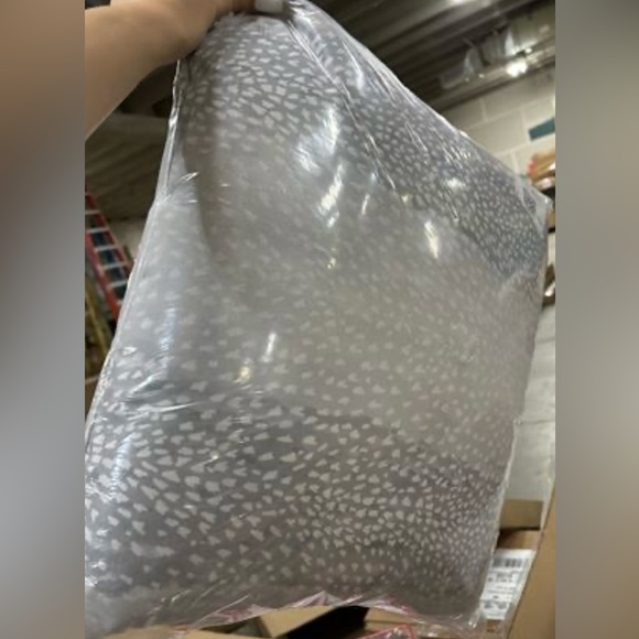 FAWN GREY Indoor-Outdoor Pillow By Kavka Designs 20x20 - Picture 2 of 3